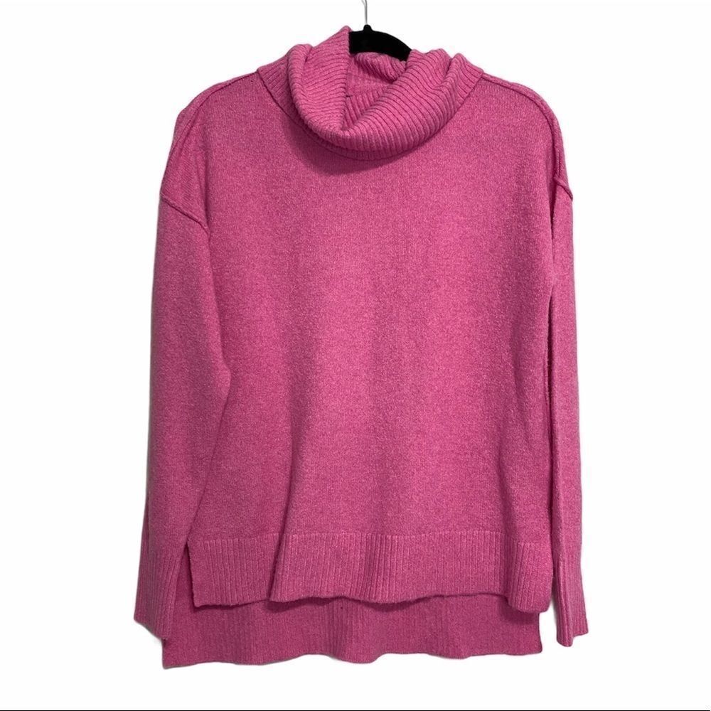 Becca‎ Tilley & Bar III Pink Cowl Neck Sweater